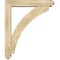 Ekena Millwork Thorton Arts and Crafts Rough Sawn Bracket w/ Offset Brace, Douglas Fir, 6"W x 32"D x 38"H BKT0604X32X38THR03RDF - alternate 2